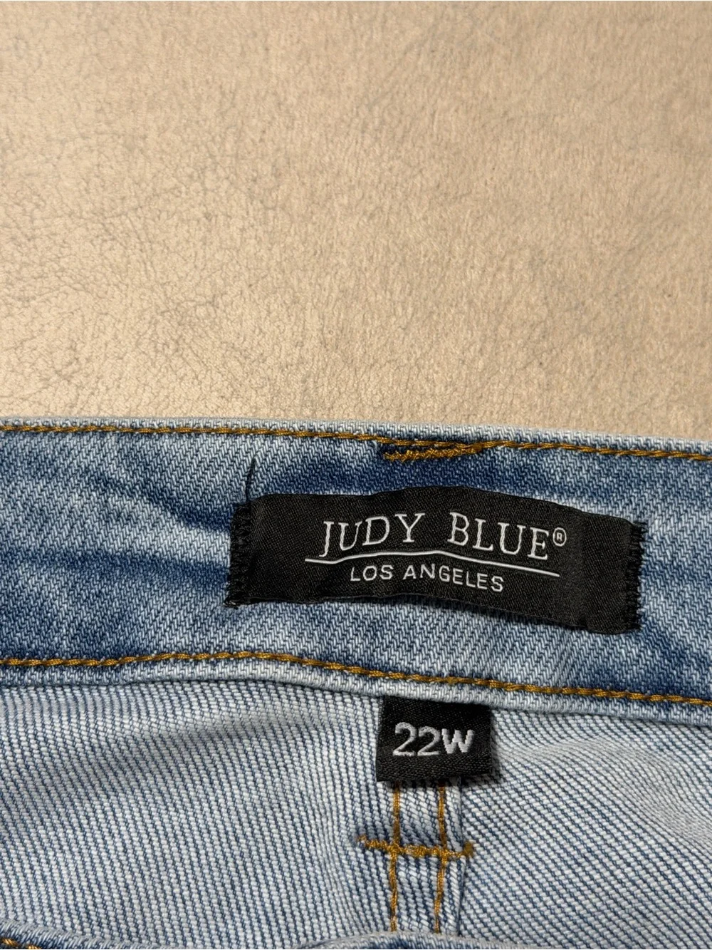 Judy Blue Wide Leg Cargo Jeans w/Stretch. Women's Size 22W